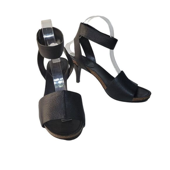 Vince Camuto Black Leather Odela Sandals (Size 8M/38.5) - Picture 9 of 9